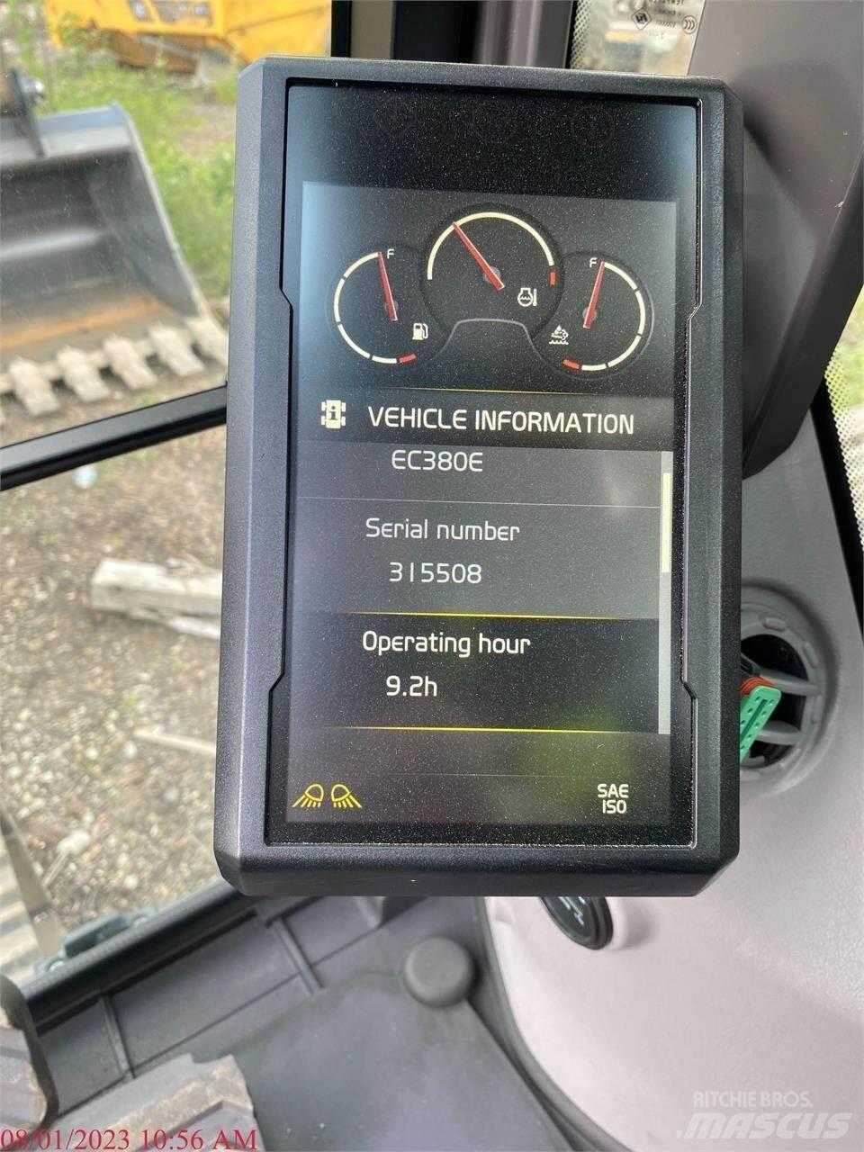 Volvo EC380EL Εκσκαφείς με ερπύστριες