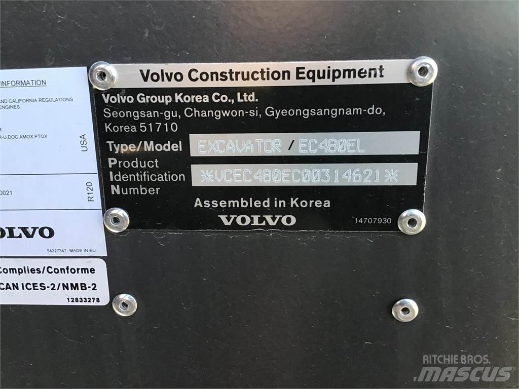 Volvo EC480EL Εκσκαφείς με ερπύστριες