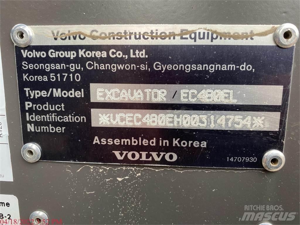Volvo EC480EL Εκσκαφείς με ερπύστριες