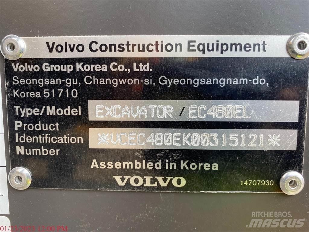 Volvo EC480EL Εκσκαφείς με ερπύστριες
