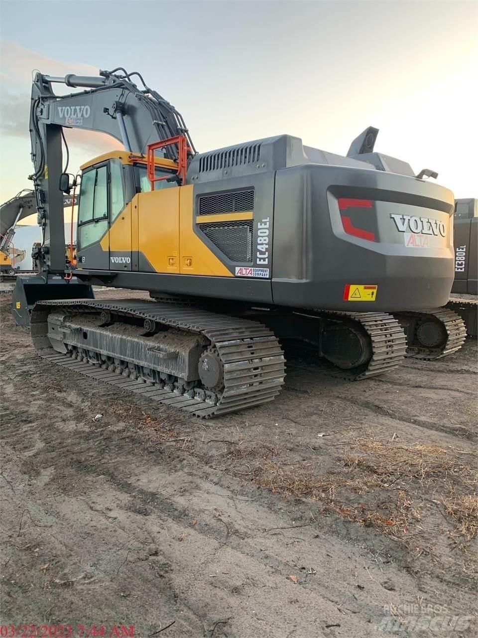 Volvo EC480EL Εκσκαφείς με ερπύστριες