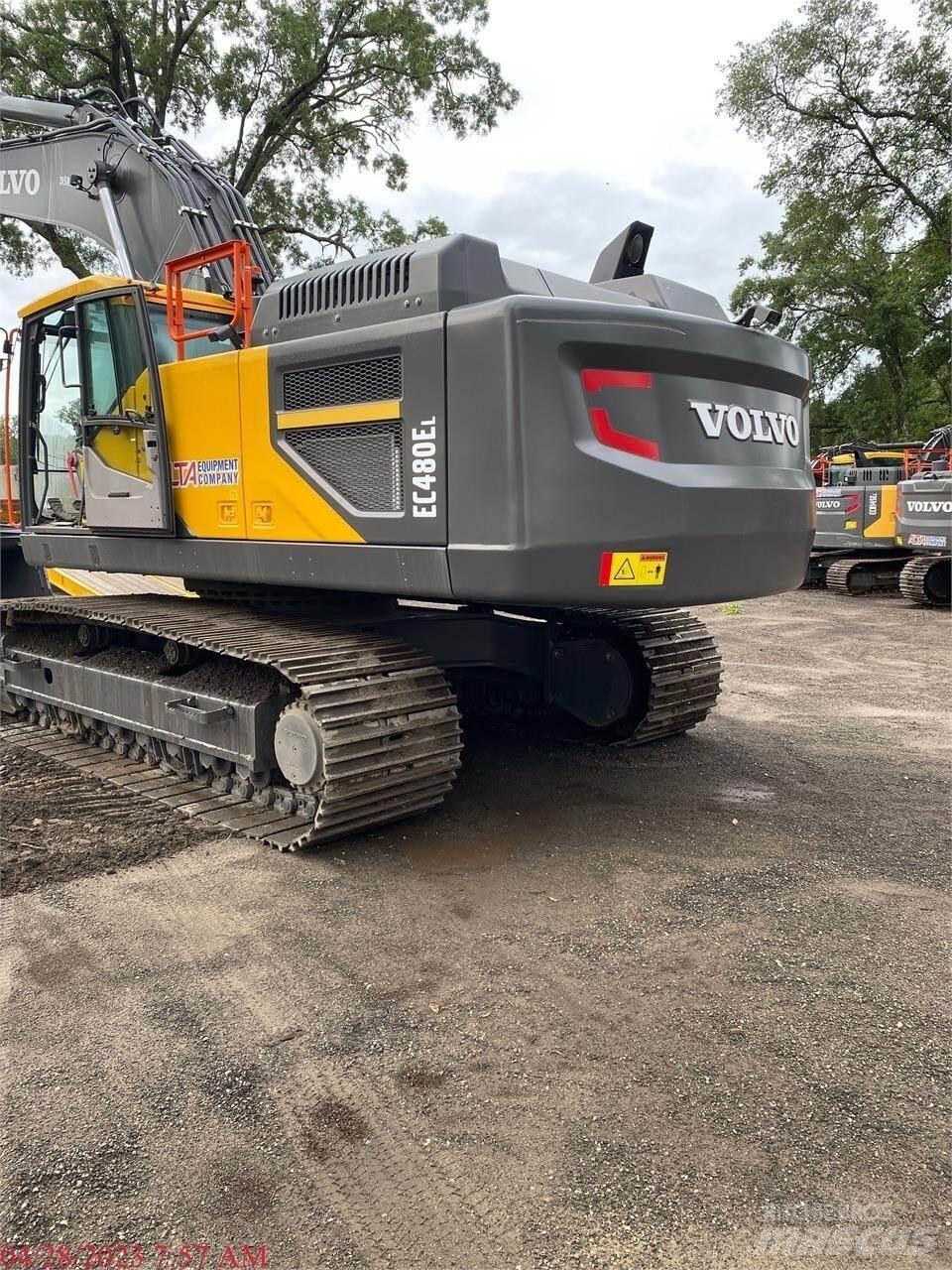 Volvo EC480EL Εκσκαφείς με ερπύστριες