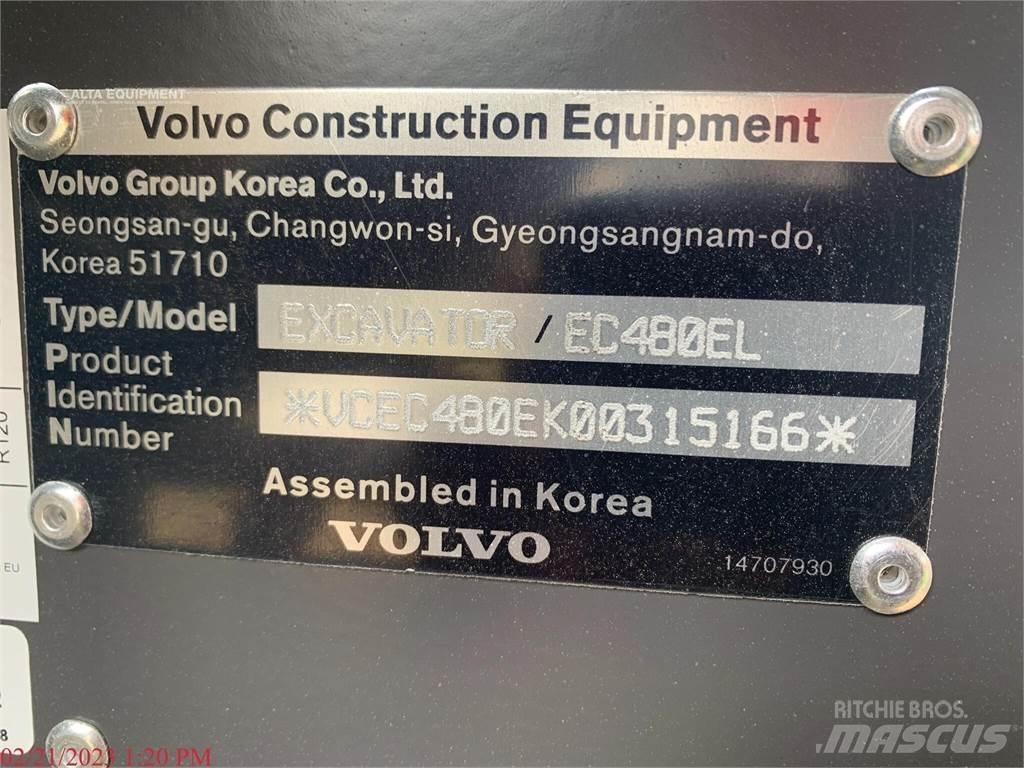 Volvo EC480EL Εκσκαφείς με ερπύστριες