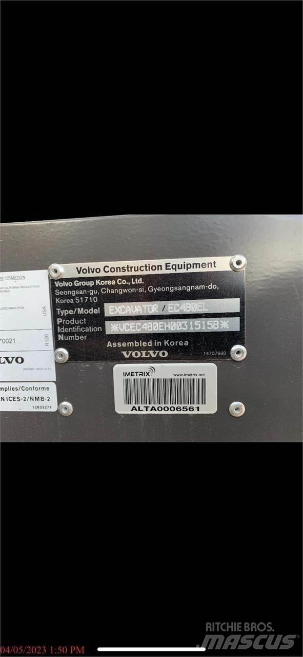 Volvo EC480EL Εκσκαφείς με ερπύστριες