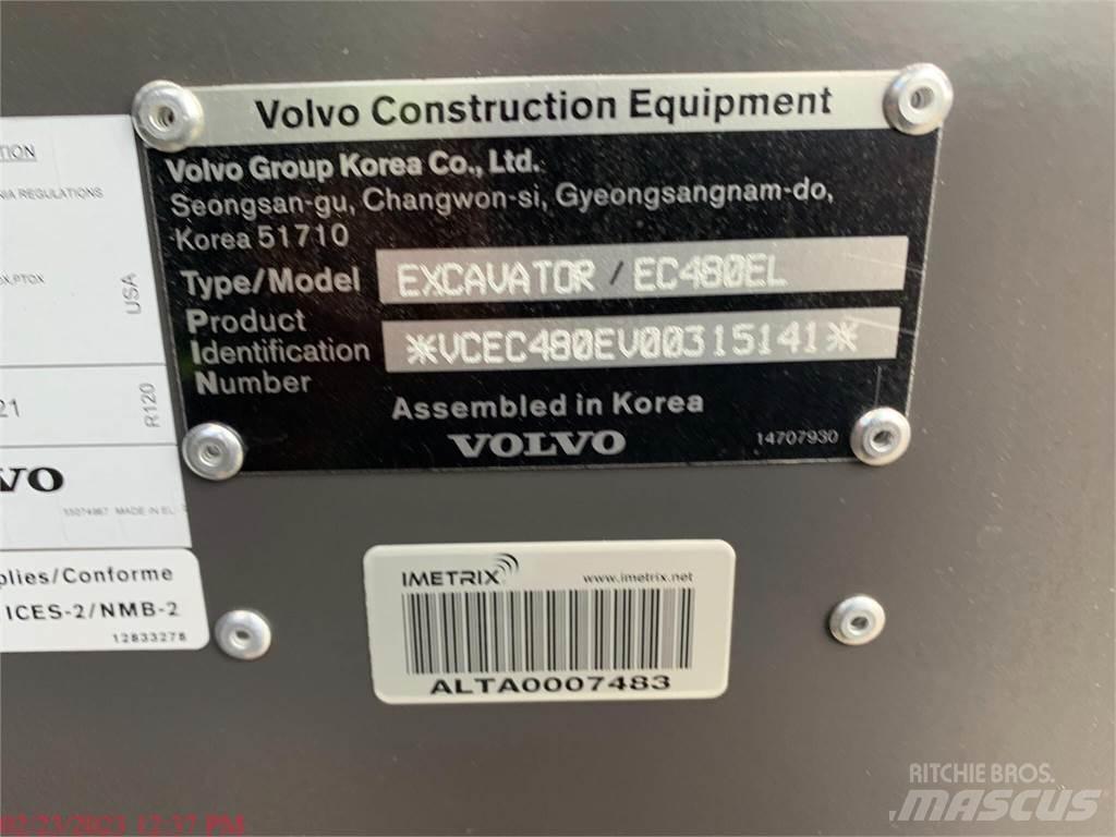 Volvo EC480EL Εκσκαφείς με ερπύστριες
