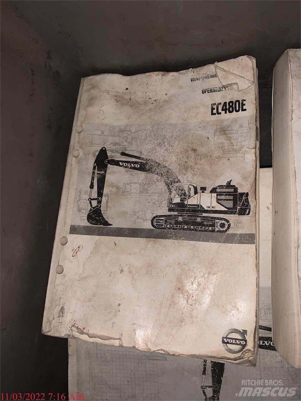 Volvo EC480EL Εκσκαφείς με ερπύστριες