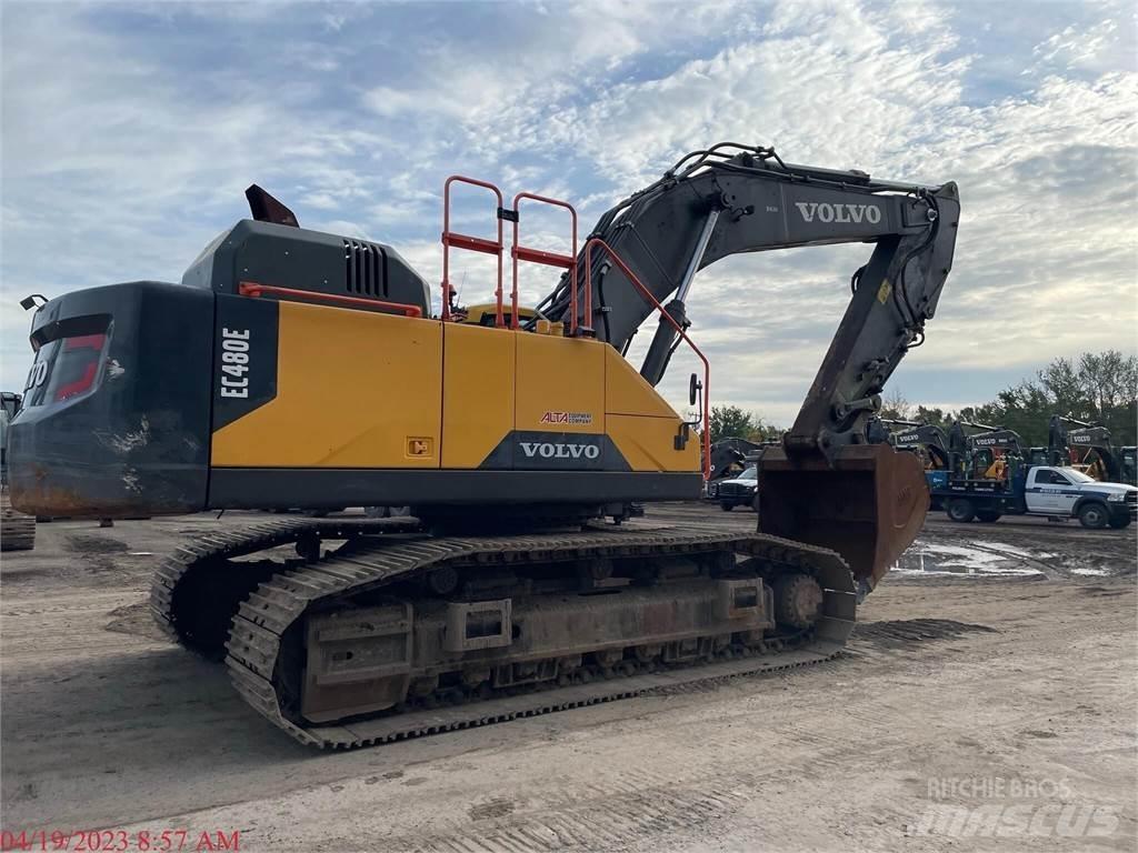 Volvo EC480EL Εκσκαφείς με ερπύστριες
