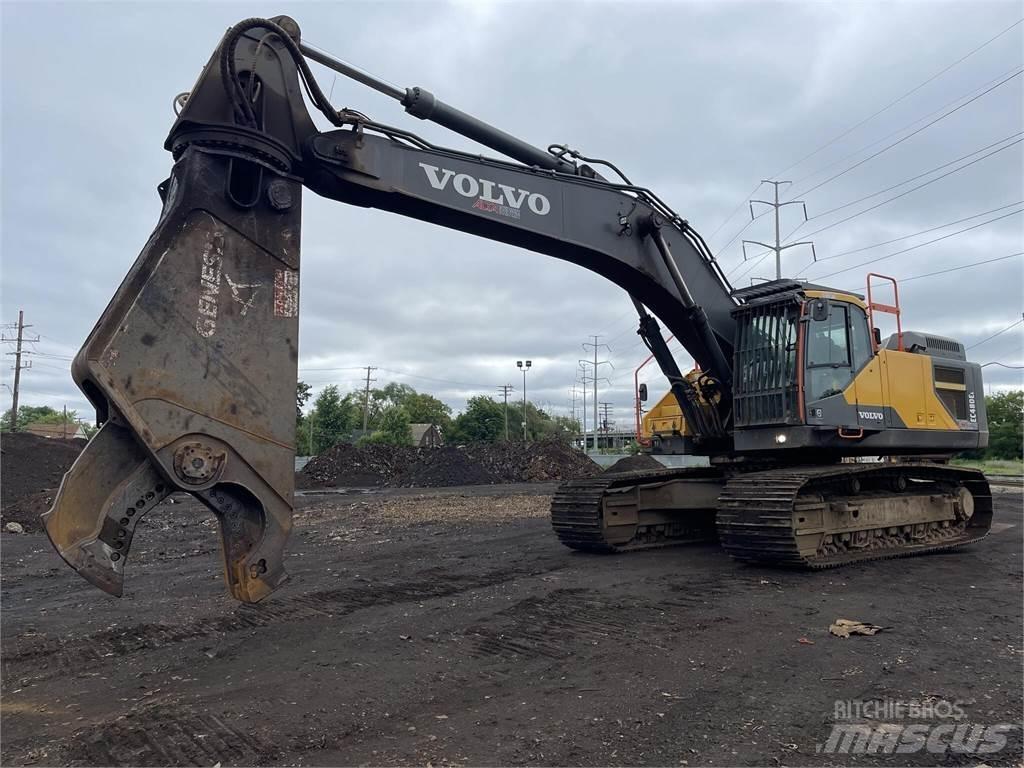 Volvo EC480EL Εκσκαφείς με ερπύστριες