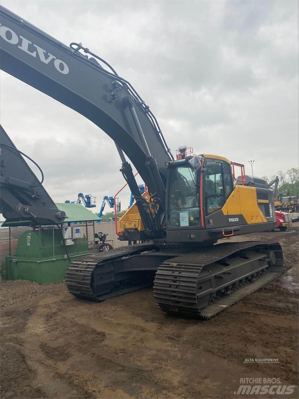 Volvo EC480EL Εκσκαφείς με ερπύστριες