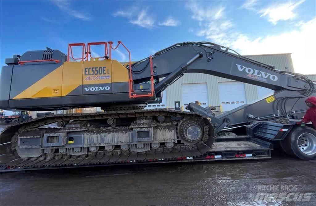 Volvo EC550EL Εκσκαφείς με ερπύστριες