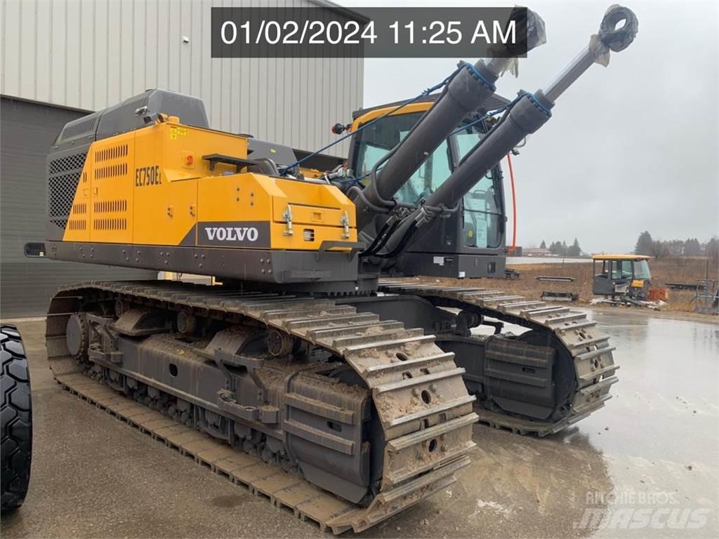 Volvo EC750EL Εκσκαφείς με ερπύστριες