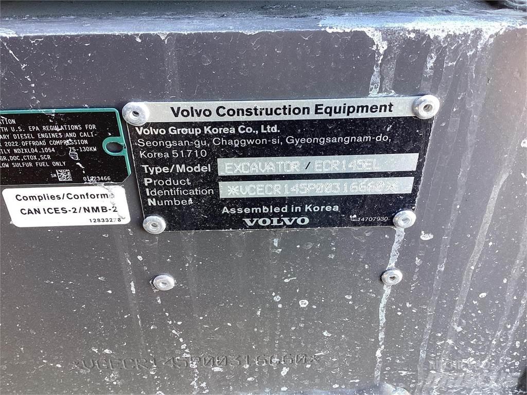 Volvo ECR145EL Εκσκαφείς με ερπύστριες