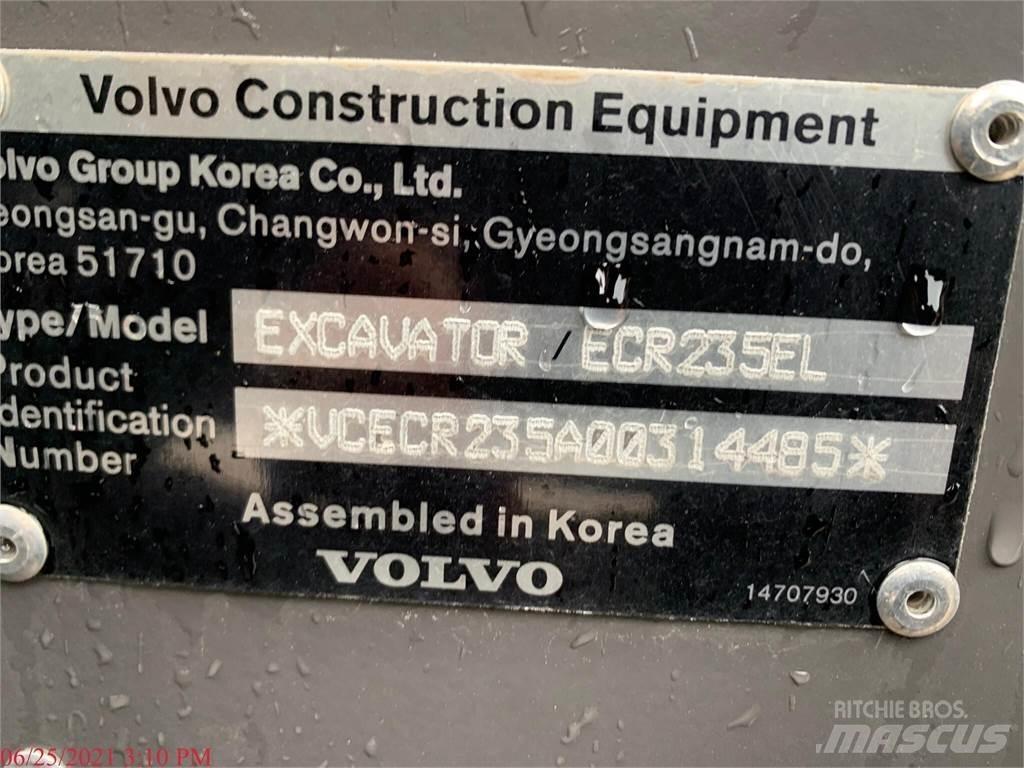 Volvo ECR235EL Εκσκαφείς με ερπύστριες