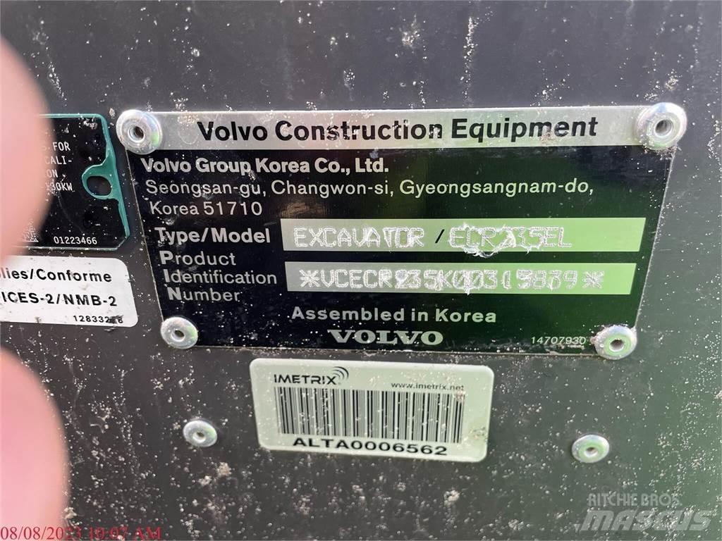 Volvo ECR235EL Εκσκαφείς με ερπύστριες