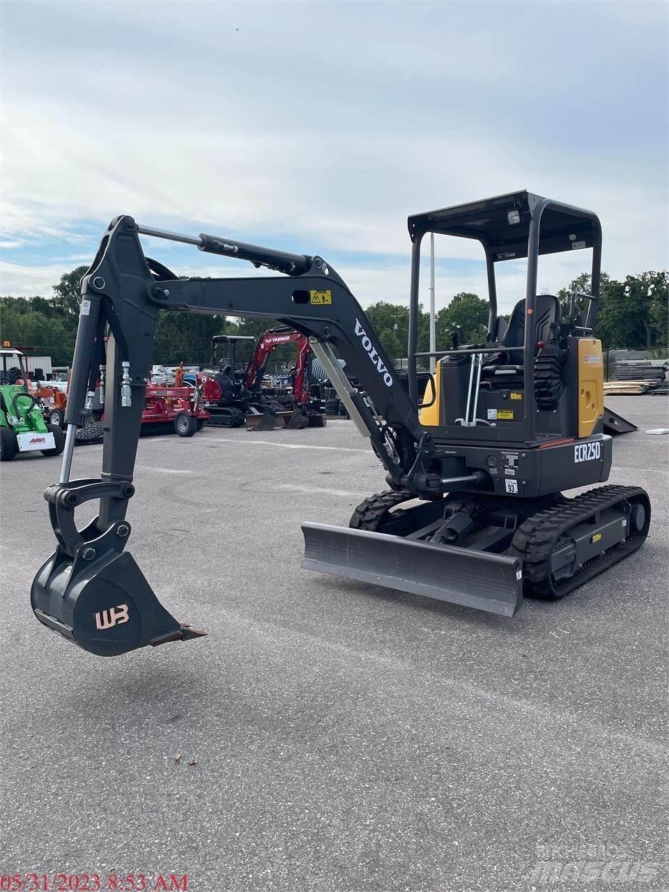 Volvo ECR25D Εκσκαφάκι (διαβολάκι) < 7t
