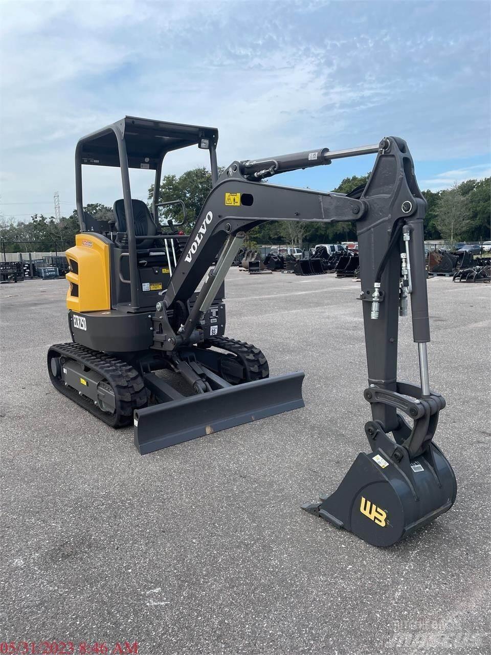 Volvo ECR25D Εκσκαφάκι (διαβολάκι) < 7t