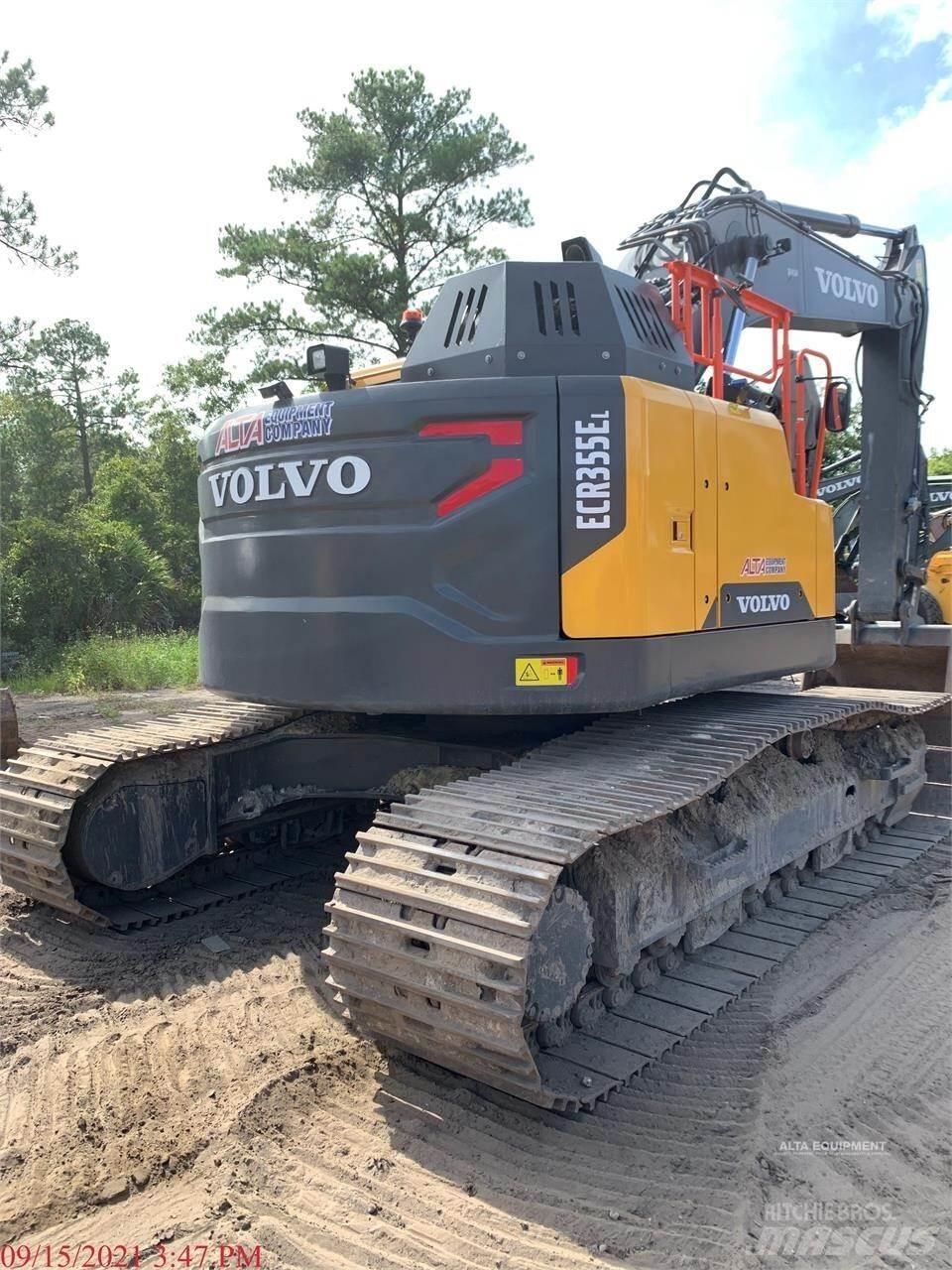 Volvo ECR355EL Εκσκαφείς με ερπύστριες