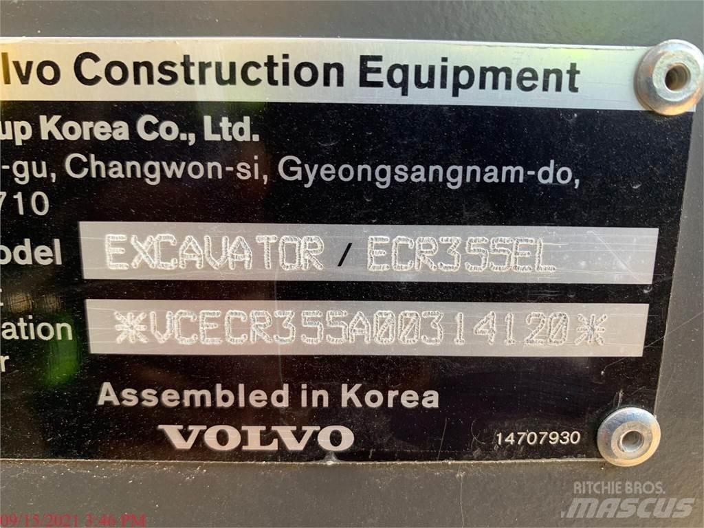 Volvo ECR355EL Εκσκαφείς με ερπύστριες