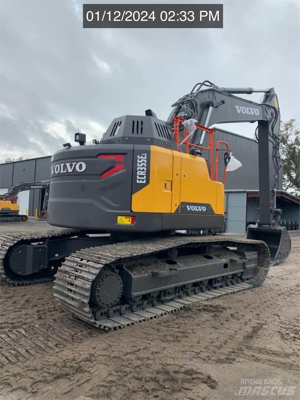 Volvo ECR355EL Εκσκαφείς με ερπύστριες