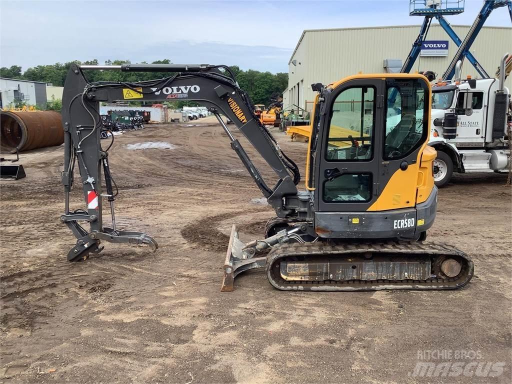 Volvo ECR58D Εκσκαφείς με ερπύστριες