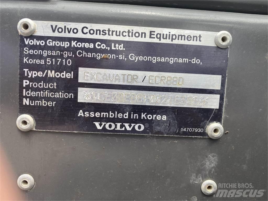 Volvo ECR88D Εκσκαφείς με ερπύστριες