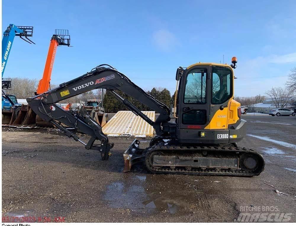 Volvo ECR88D Εκσκαφείς με ερπύστριες