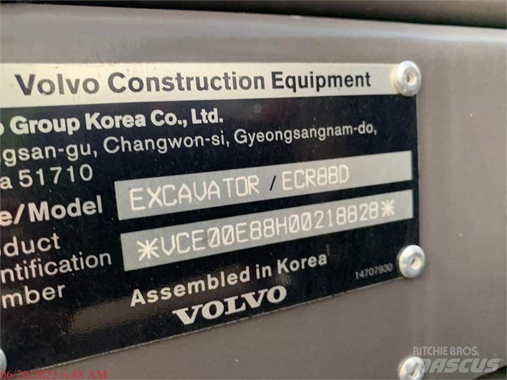 Volvo ECR88D Εκσκαφείς με ερπύστριες