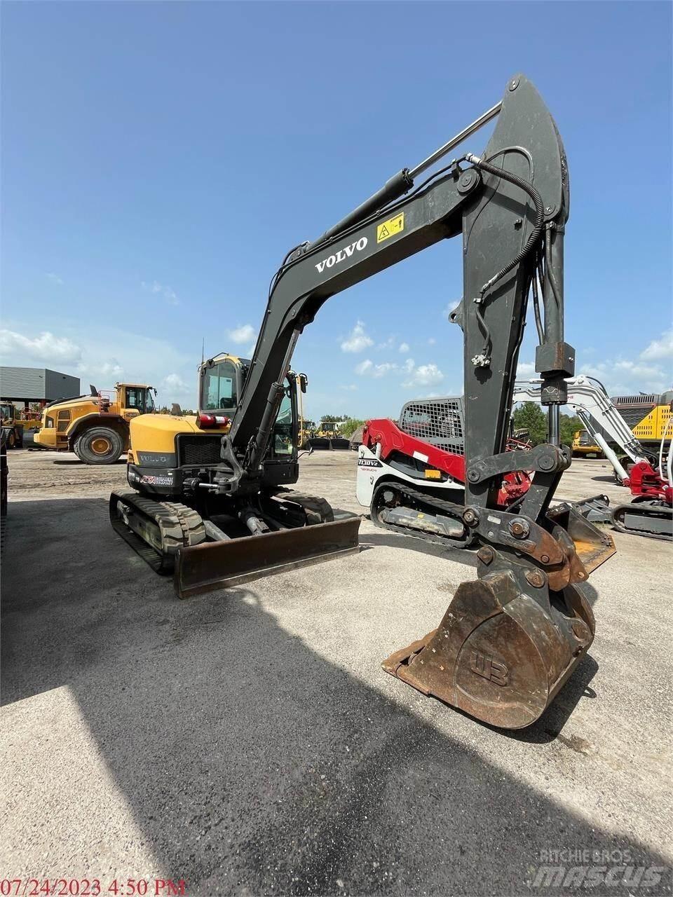 Volvo ECR88D Εκσκαφείς με ερπύστριες