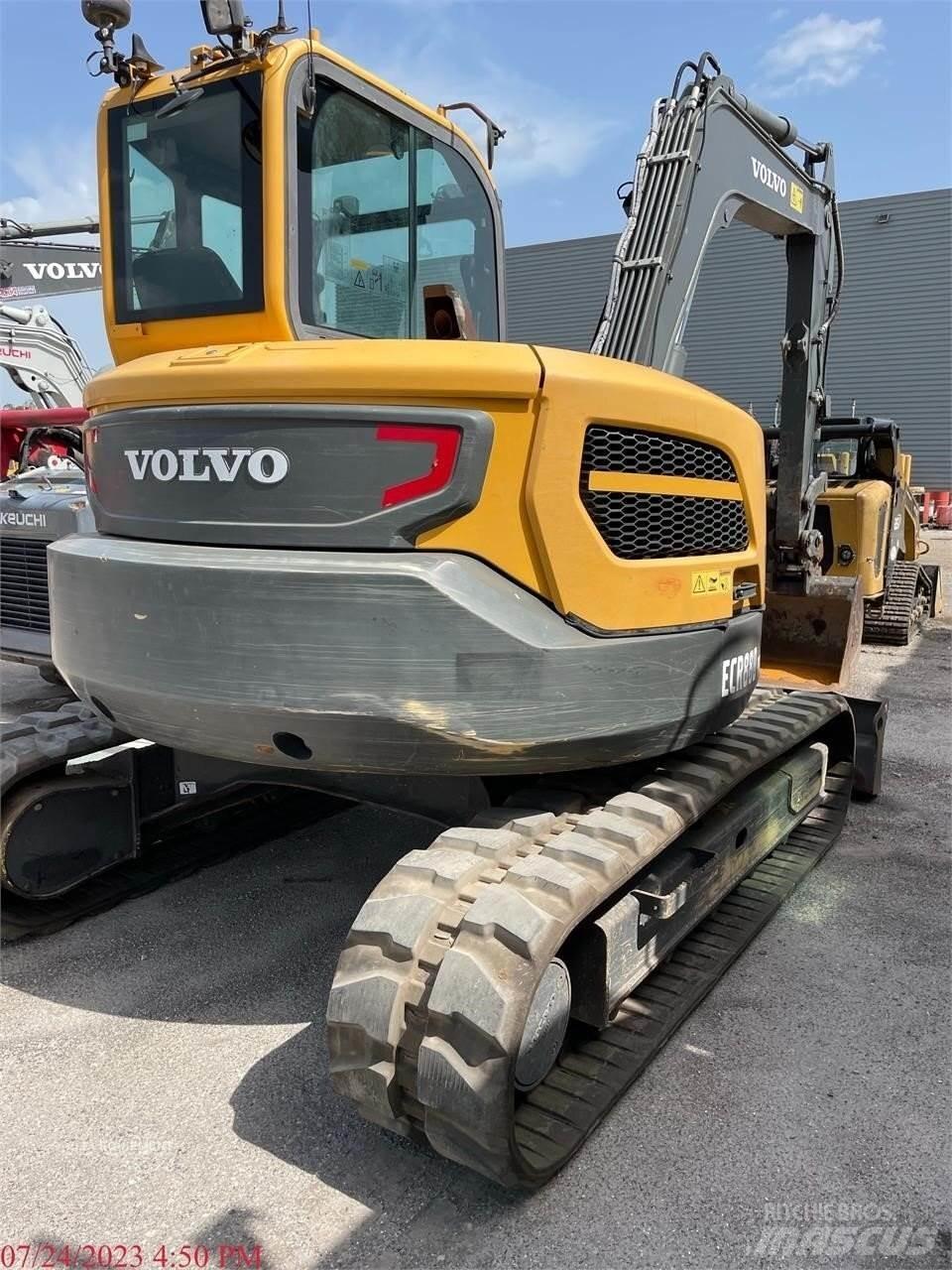 Volvo ECR88D Εκσκαφείς με ερπύστριες