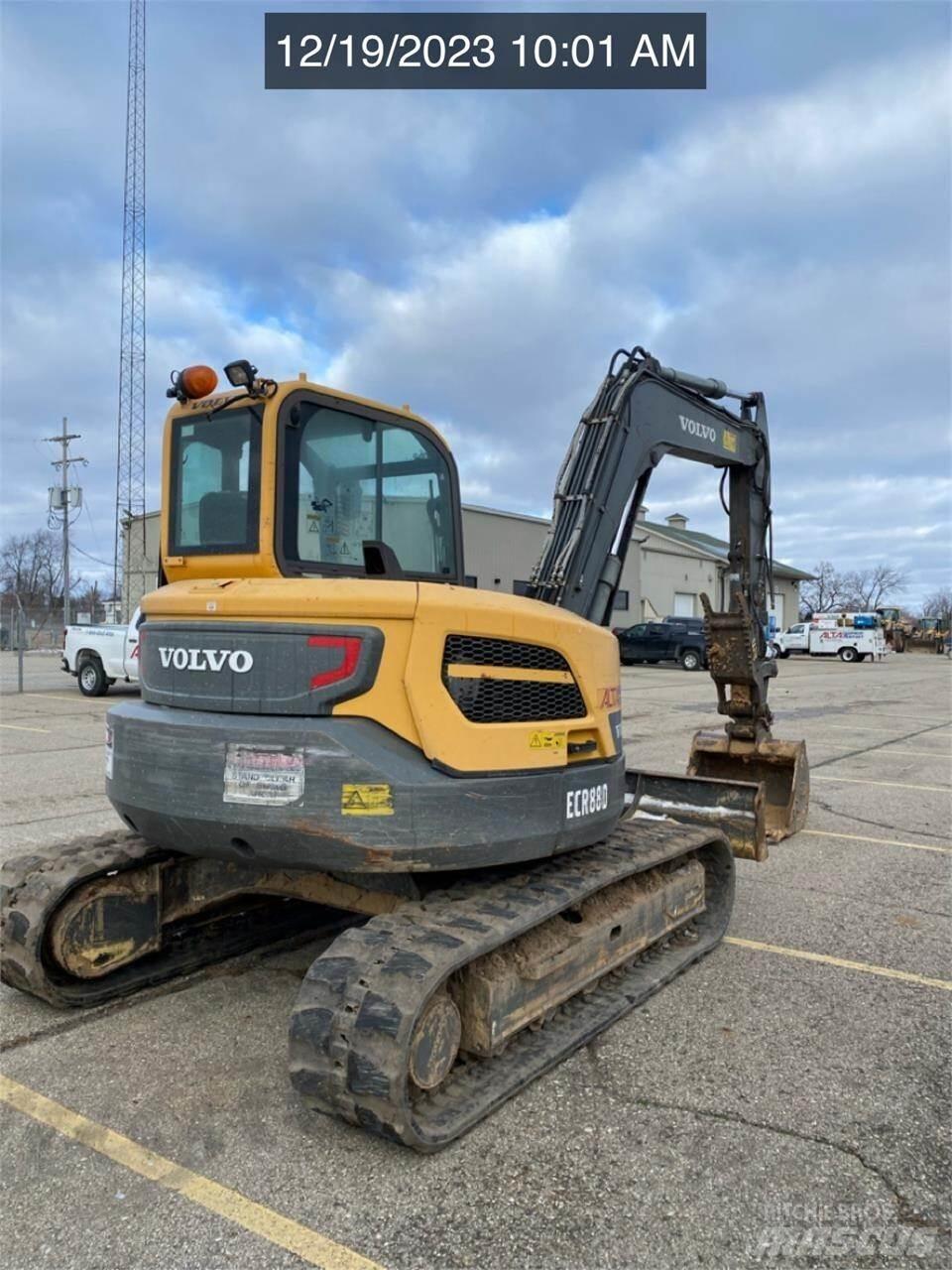 Volvo ECR88D Εκσκαφείς με ερπύστριες