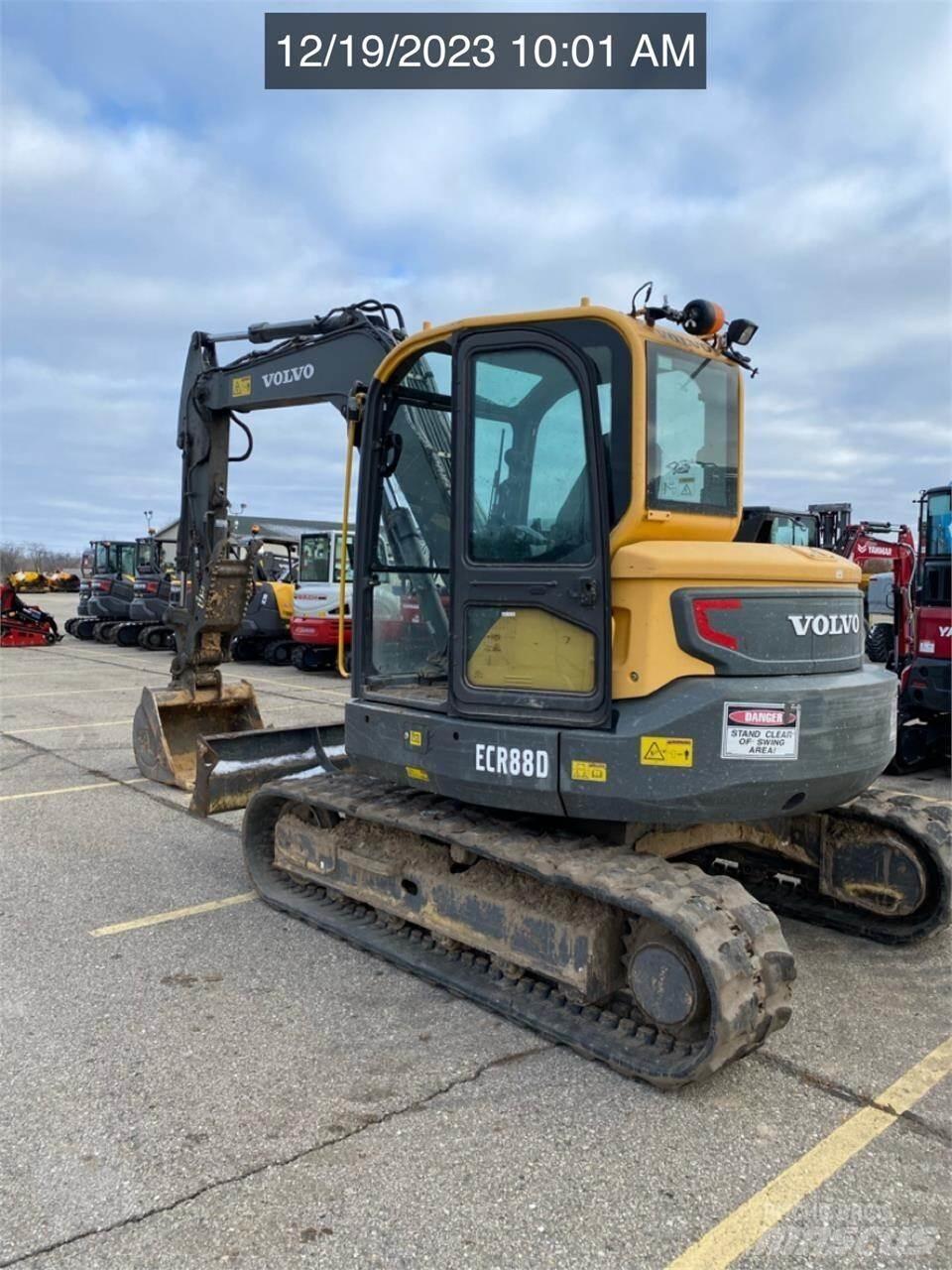 Volvo ECR88D Εκσκαφείς με ερπύστριες