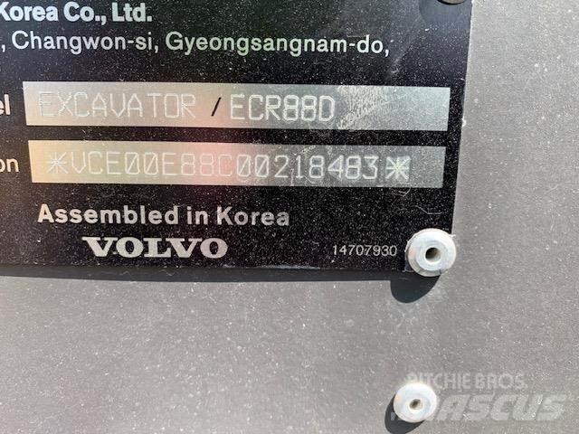 Volvo ECR88D Εκσκαφείς με ερπύστριες