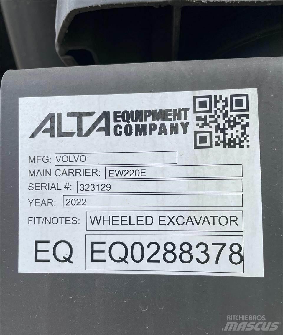 Volvo EW220E Εκσκαφείς με τροχούς - λάστιχα