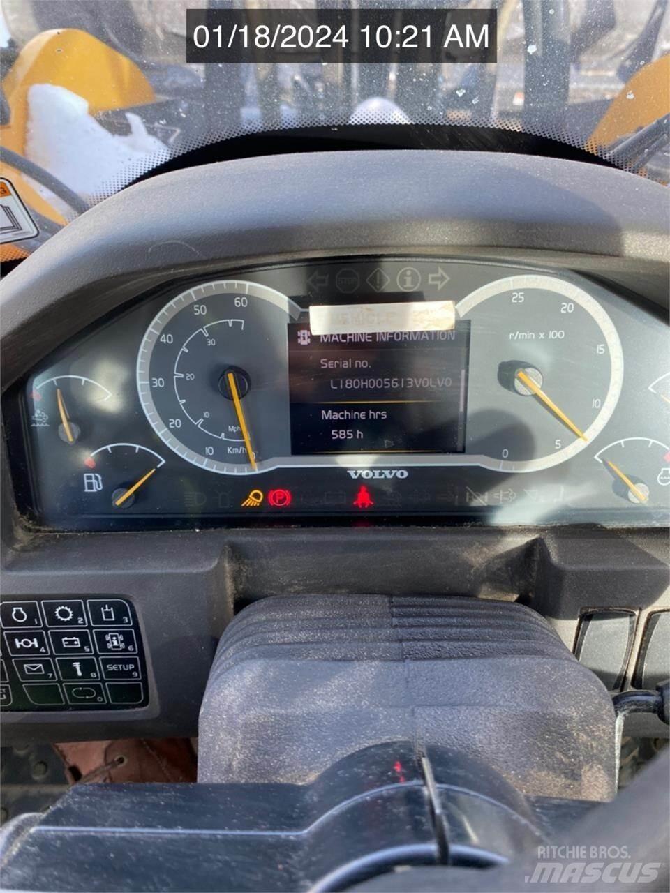 Volvo L180H Φορτωτές με λάστιχα (Τροχοφόροι)