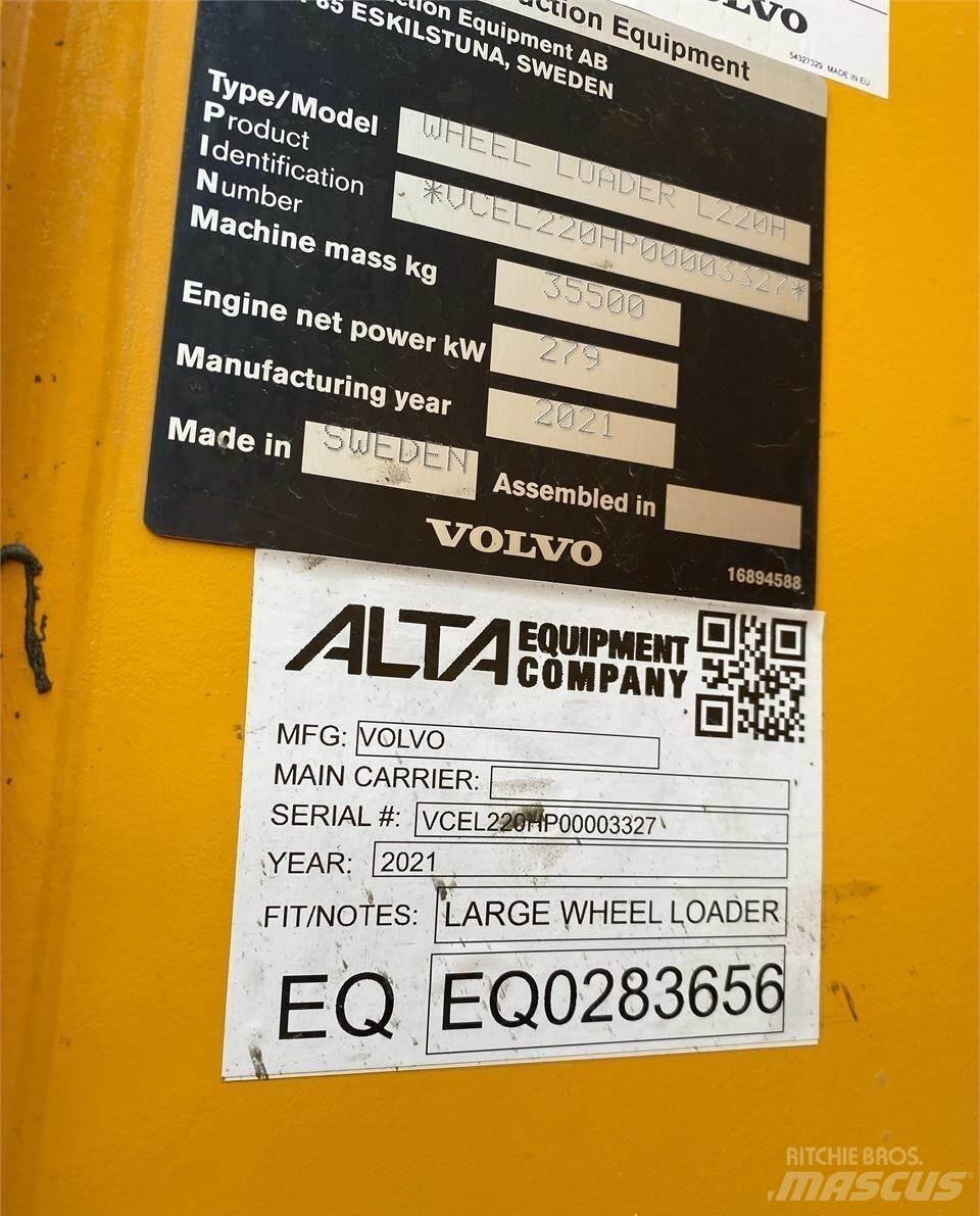 Volvo L220H Φορτωτές με λάστιχα (Τροχοφόροι)