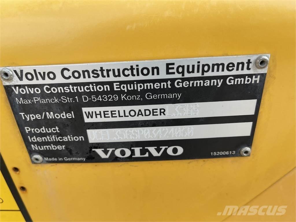 Volvo L35G Φορτωτές με λάστιχα (Τροχοφόροι)
