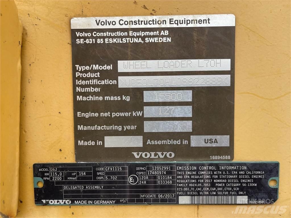 Volvo L70H Φορτωτές με λάστιχα (Τροχοφόροι)