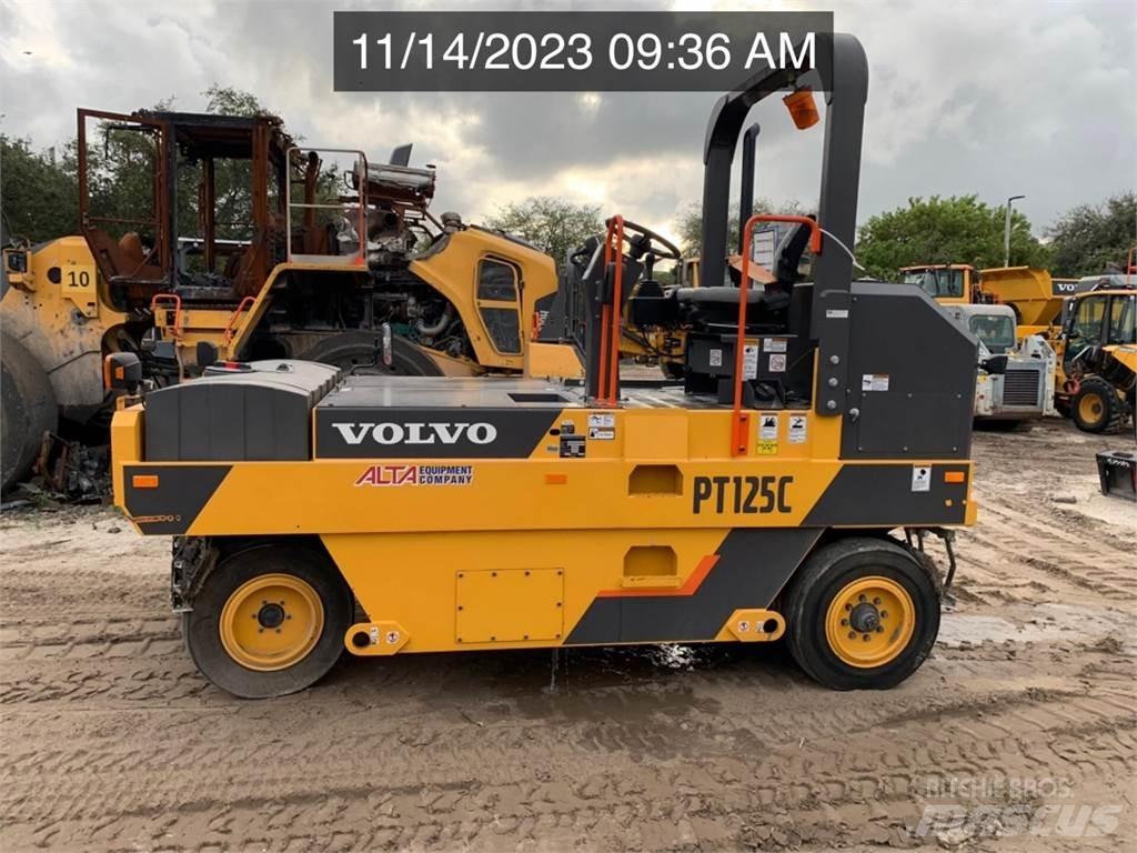 Volvo PT125C Κύλινδροι με επίσωτρα με αέρα