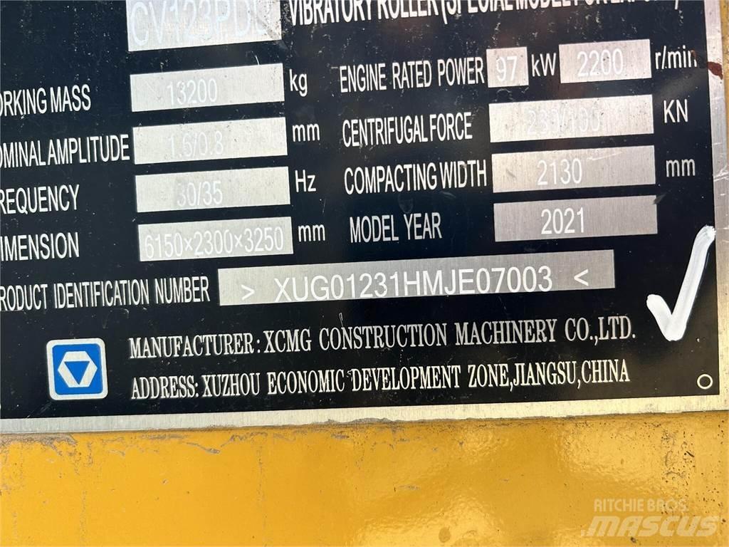 XCMG CV123PDU Κύλινδροι συμπίεσης αποβλήτων