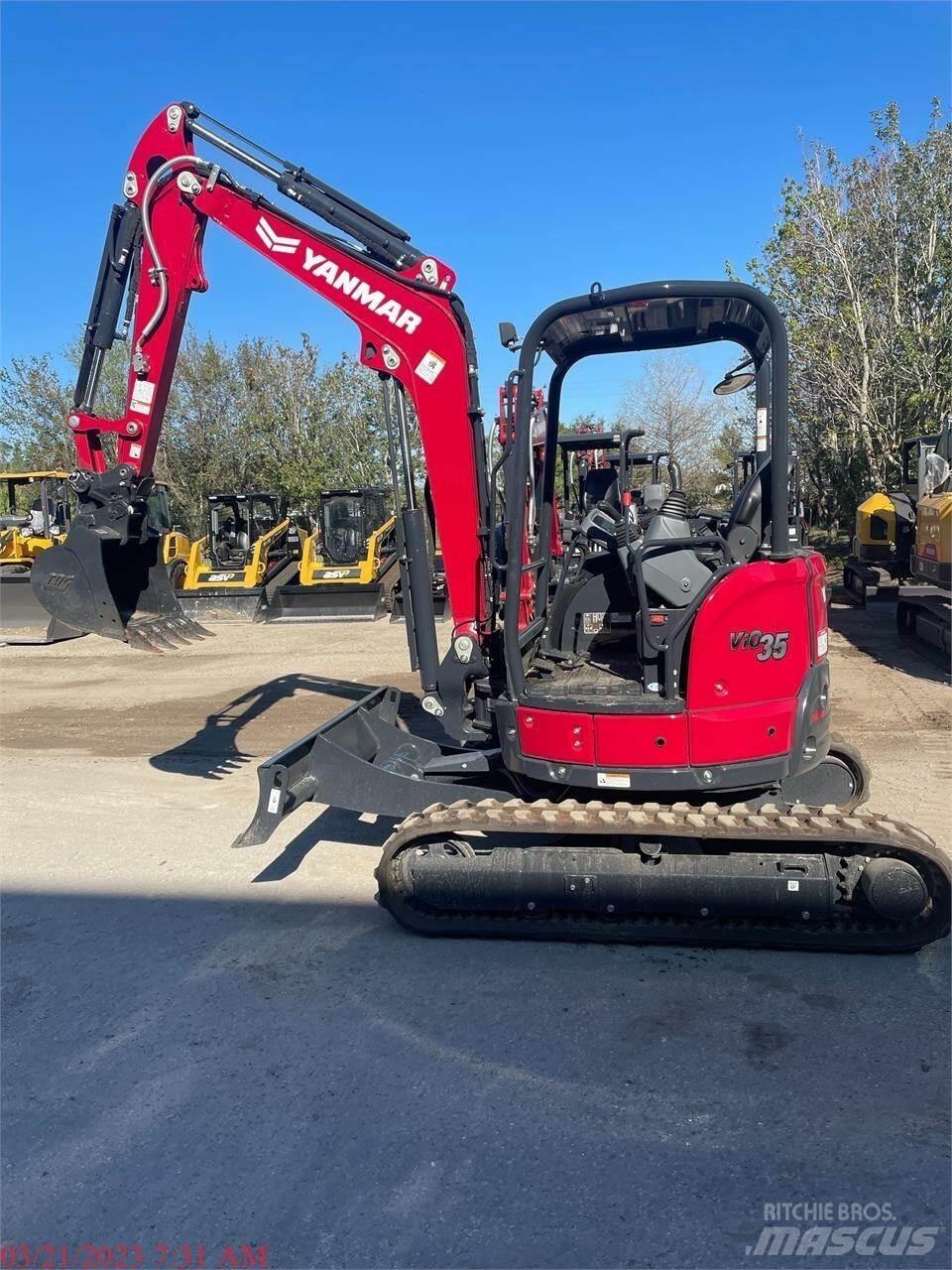 Yanmar VIO35-6A Εκσκαφάκι (διαβολάκι) < 7t