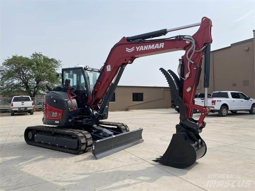 Yanmar VIO80 Εκσκαφείς με ερπύστριες