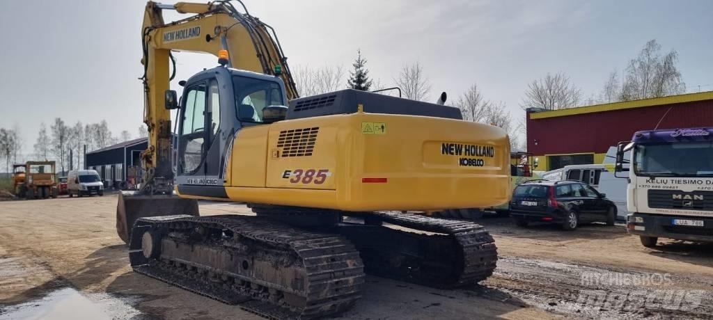 New Holland E 385 Εκσκαφείς με ερπύστριες