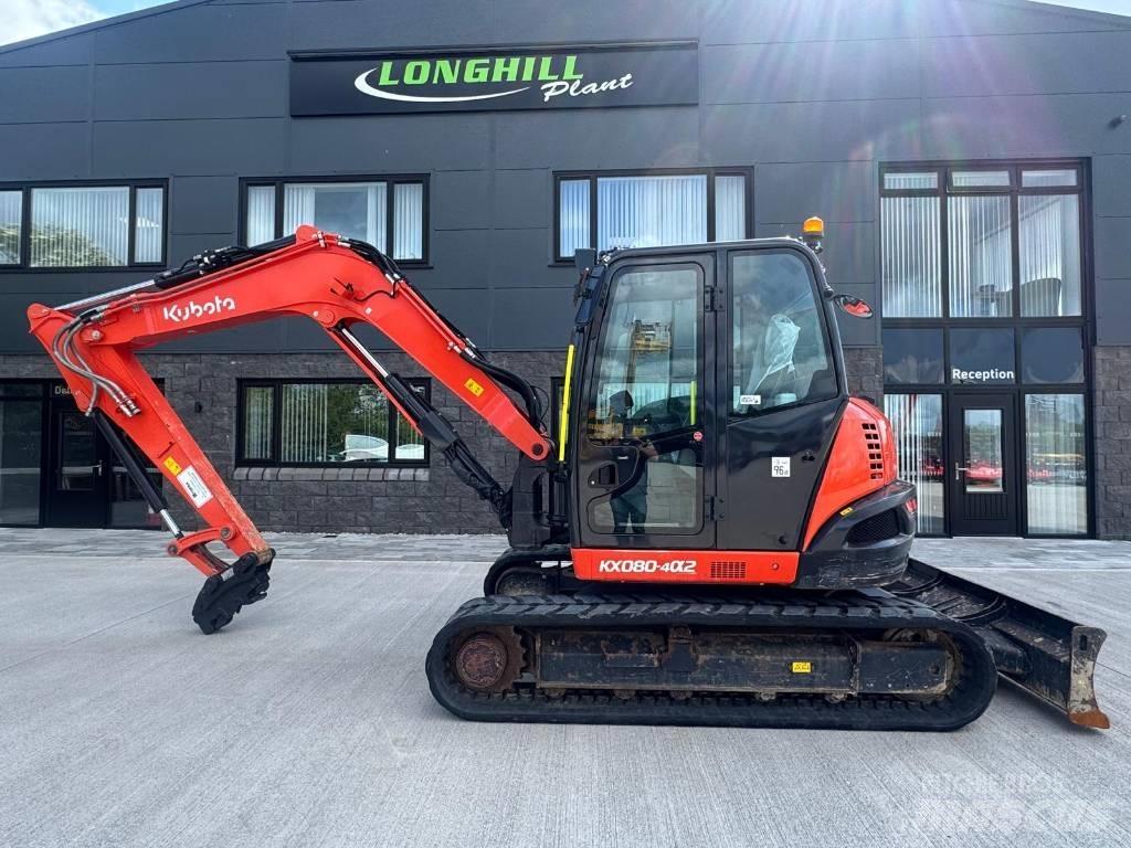 Kubota KX 080-4 Μίνι εκσκαφείς 7t - 12t