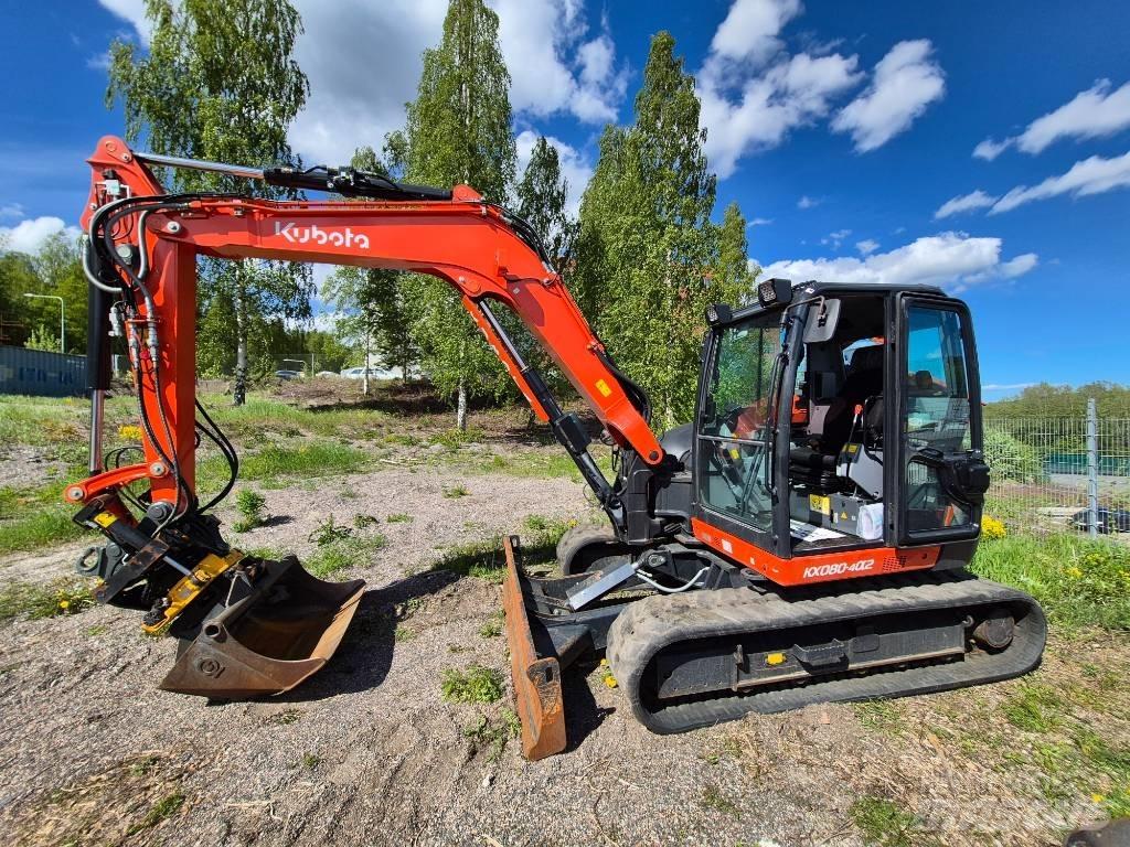 Kubota KX 080-4 Μίνι εκσκαφείς 7t - 12t