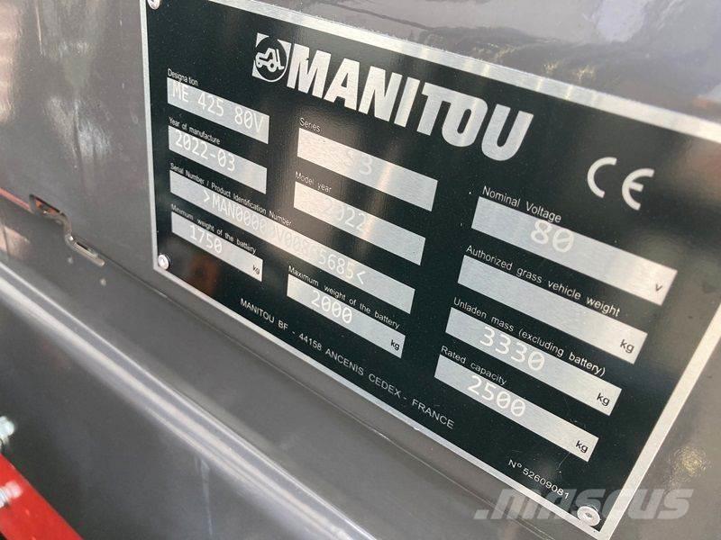 Manitou ME Ηλεκτρικά περονοφόρα ανυψωτικά κλαρκ
