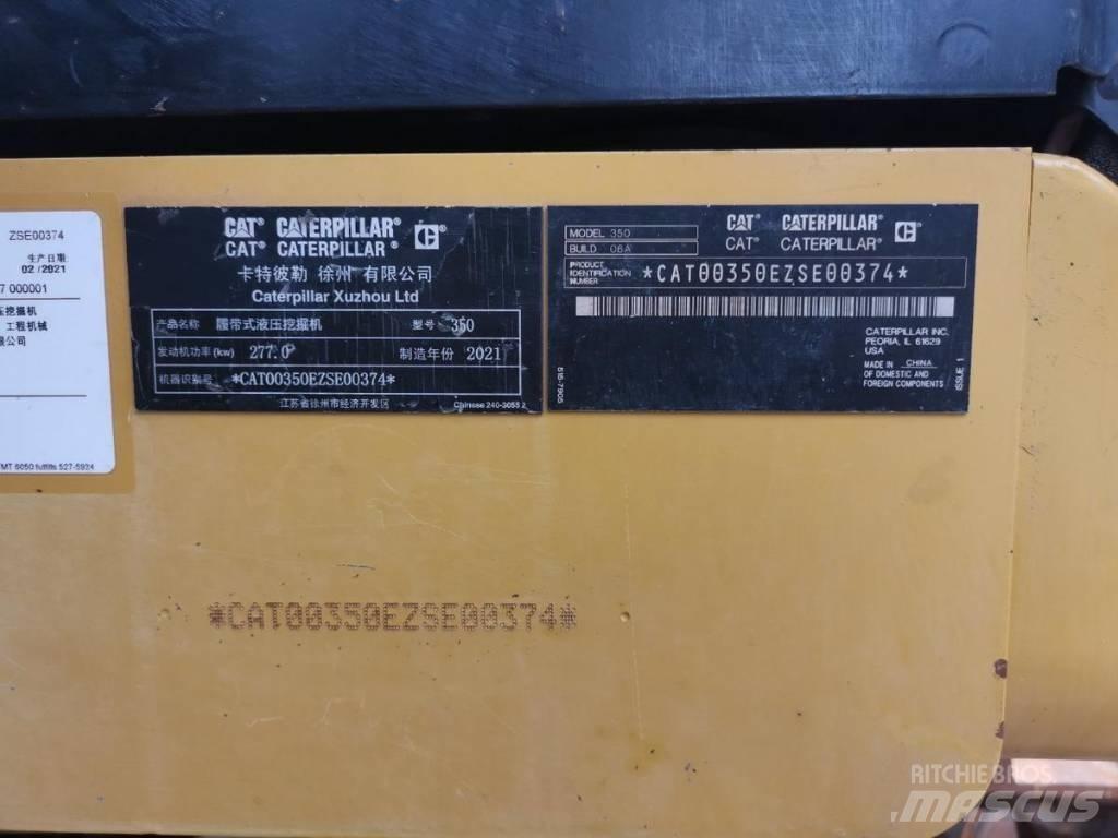 CAT 2021 CAT 350 Εκσκαφείς με τροχούς - λάστιχα
