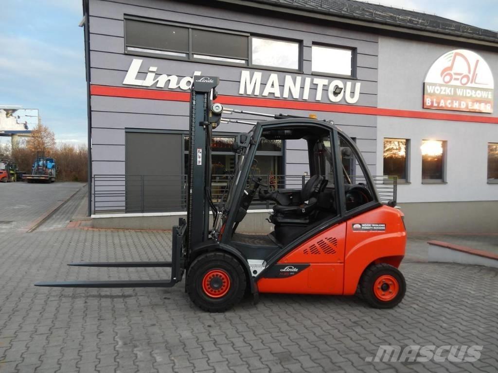 Linde H35T-02 Περονοφόρα ανυψωτικά κλαρκ με φυσικό αέριο LPG