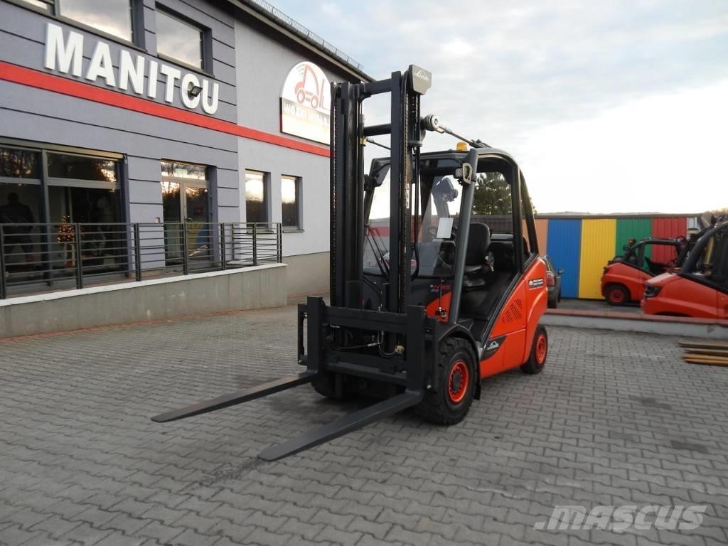 Linde H35T-02 Περονοφόρα ανυψωτικά κλαρκ με φυσικό αέριο LPG