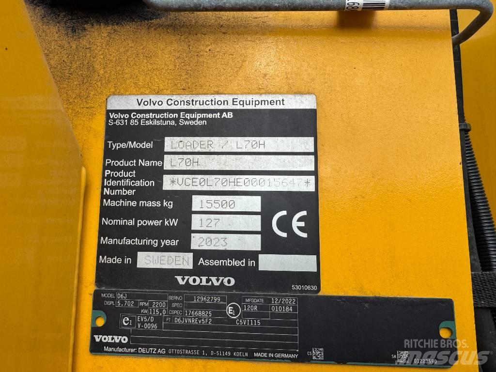 Volvo L 70 H Φορτωτές με λάστιχα (Τροχοφόροι)