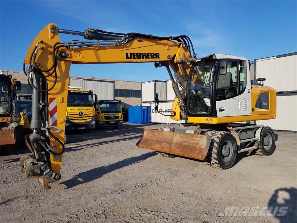 Liebherr A918 Εκσκαφείς με τροχούς - λάστιχα